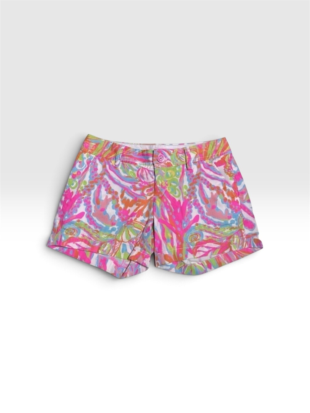 Lilly Pulitzer Callahan Shorts - Scuba to Cuba - Size 00